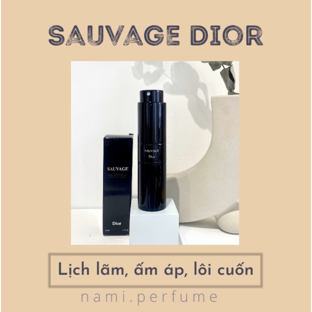 𝘿𝙞𝙤𝙧 𝙎𝙖𝙪𝙫𝙖𝙜𝙚- Nước hoa mini 20ml