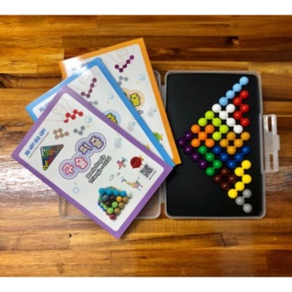 Câu đố viên bi Puzzlia - Bộ tam giác