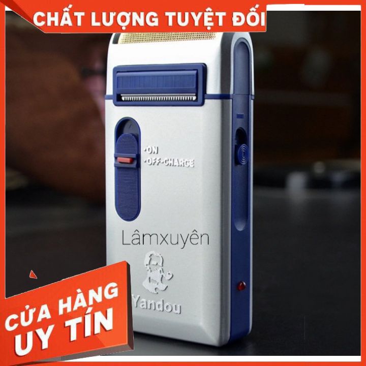 Máy Cạo Râu Đa Năng Yandou SC-W301U_ Nhỏ Gọn Cắt Siêu Sắc Siêu Bền Pin Cực Trâu Có Thể Thay Lưỡi _CHUYÊN DỤNG