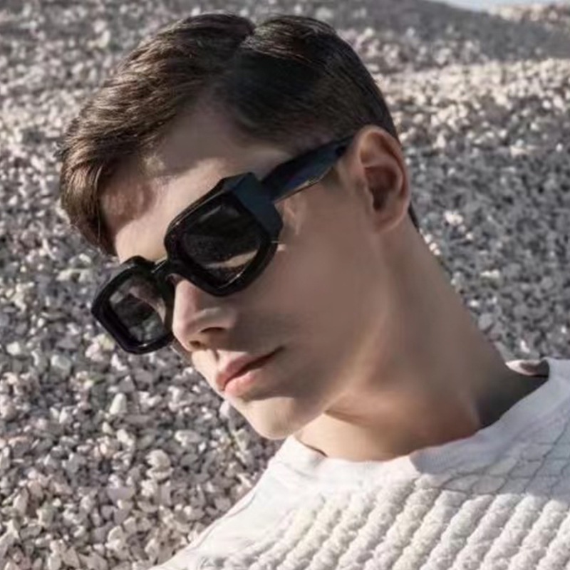 Kính Mát Gọng Nhỏ Màu Sắc Ngọt Ngào Thời Trang Phong Cách Phương Tây