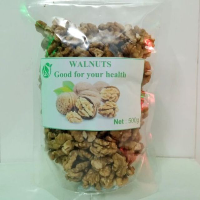 Nhân hạt óc chó mỹ. Hàng mới 500Gr