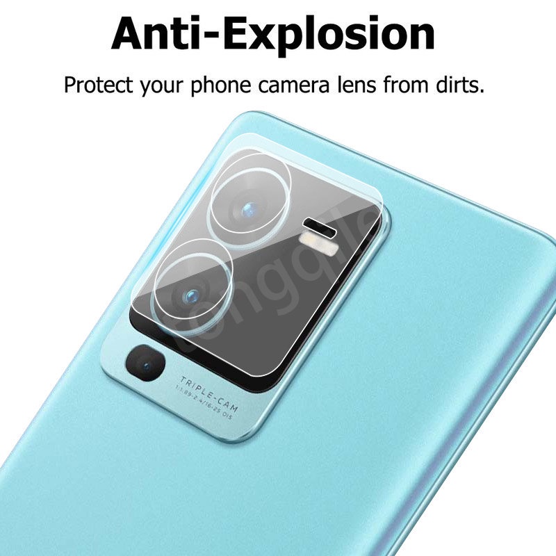 Miếng Dán Cường Lực Bảo Vệ Camera Sau 3 Trong 1 Cho Vivo V25 Pro VivoV25 V25Pro 5G 2022 3D