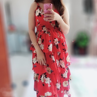 Váy maxi tầng
