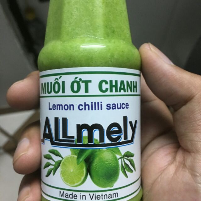 COMBO 2 CHAI MUỐI ỚT CHANH ALLMELY NHA TRANG CHAI 220ml