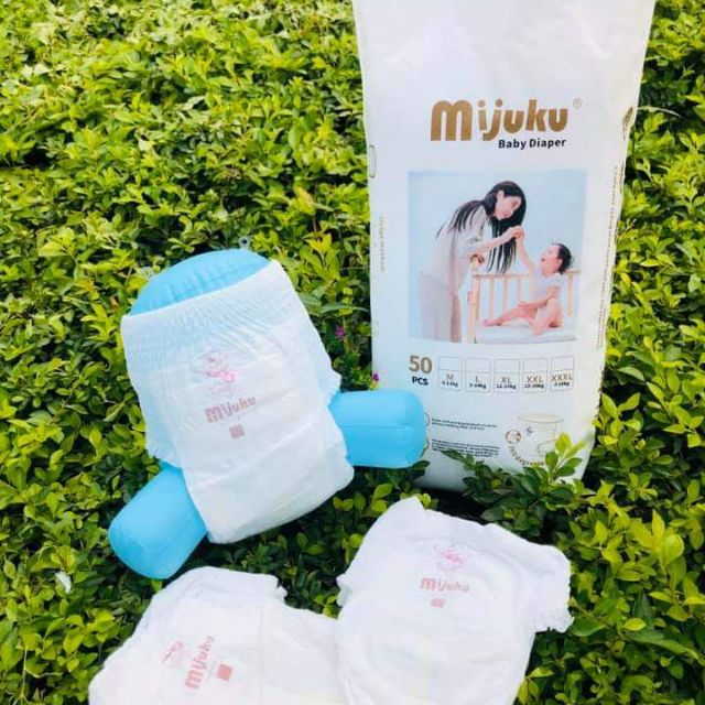 Bỉm Tả Mijuku 100 Quần Mijuku size M/L/XL/XXL