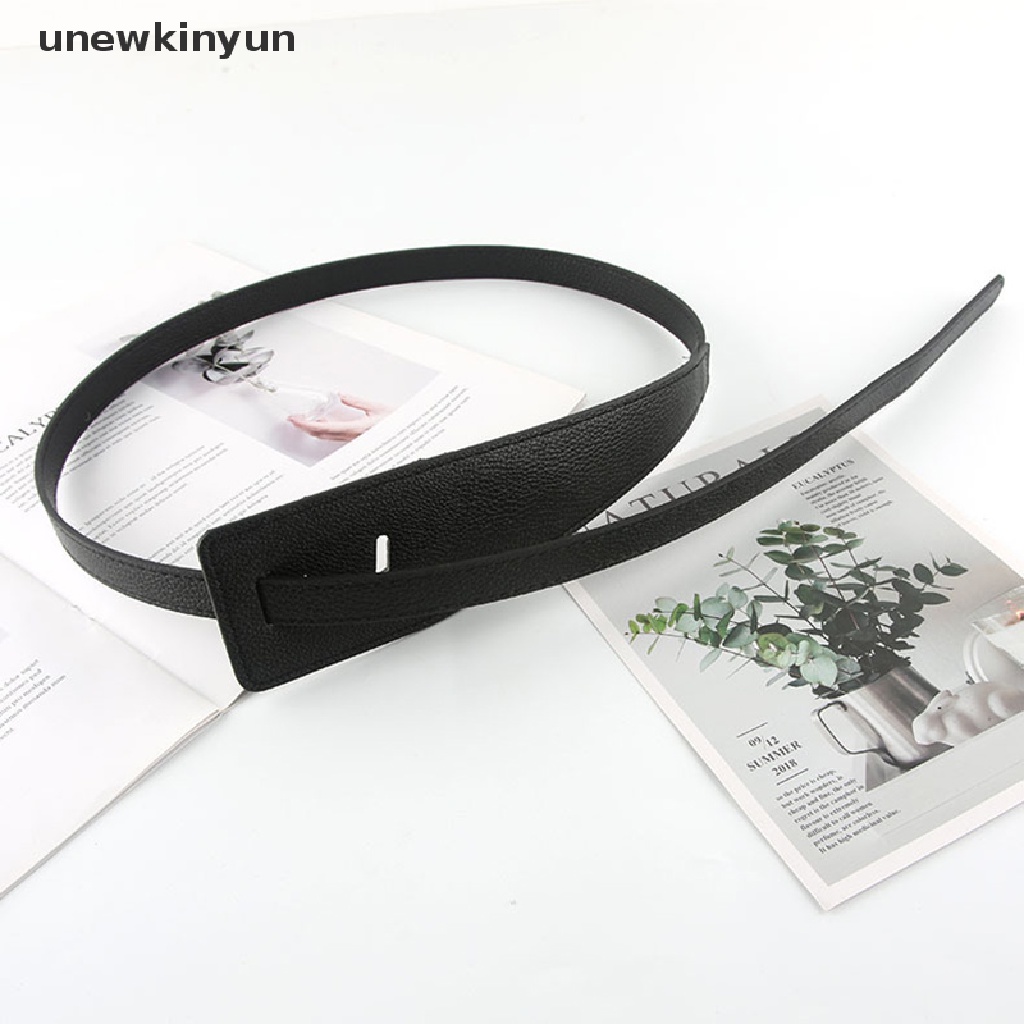 Mới Thắt Lưng Da Bản To Phối Nơ Thời Trang Cho Nữ