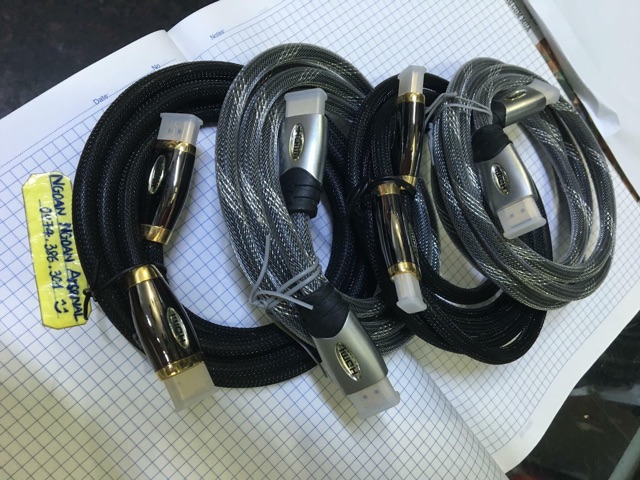 Dây tín hiệu HDMI 2m chuẩn 2k, 4k. Hàng chất lượng