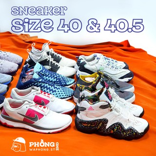 Size 40 40.5 giày thể thao sneaker nam real 2hand