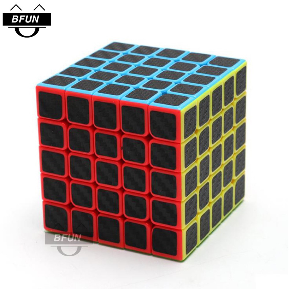 Rubik 5x5 (VIỀN MÀU) Loại Tốt NO.8923 - Khối Rubik Xoay Trơn, Đồ Chơi Trẻ Em BFUN (Shop có bán rubik 3x3, 2x2..)