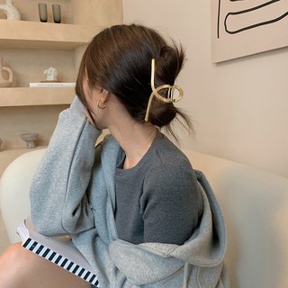 kep tóc kim loại vàng Hàn Quốc