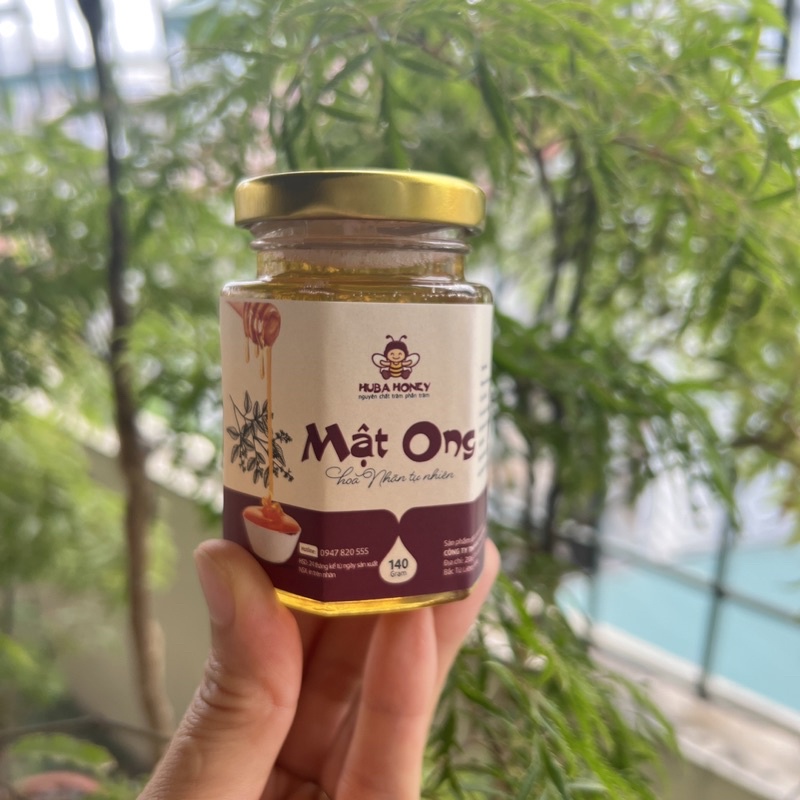 Mật ong nguyên chất hoa nhãn loại đặc biệt 140gr