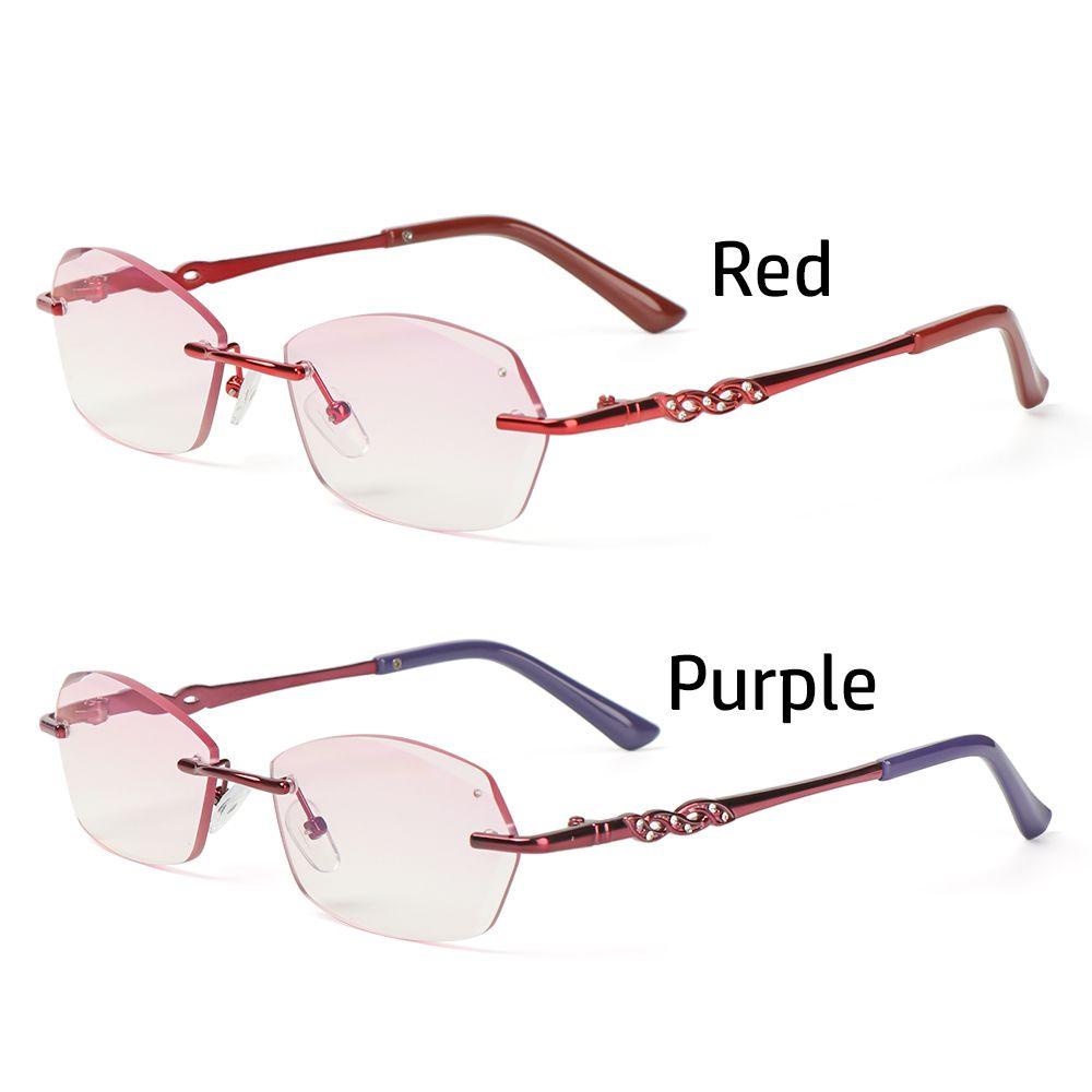 ESPO Mắt Kính Đọc Sách Chống Tia Bức Xạ Ánh Sáng Xanh Trong Suốt Gọng Kim Loại