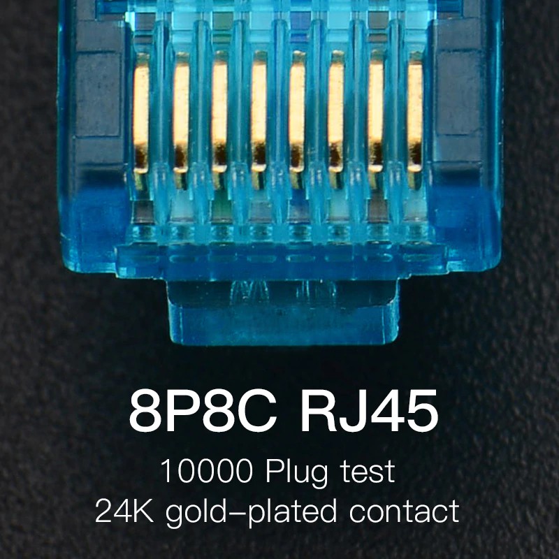 Cáp mạng máy tính dài 1-50m Cat5e / RJ45