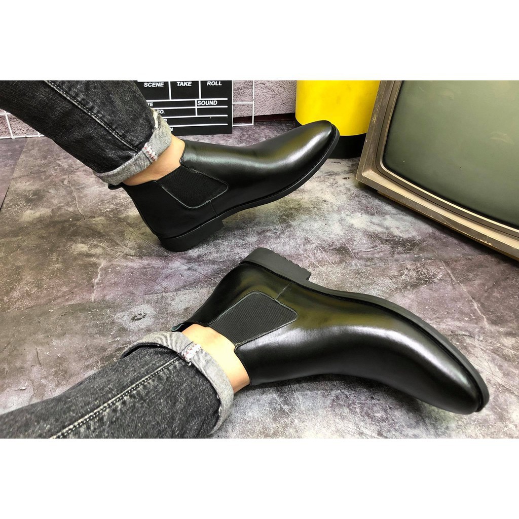 FREE SHIP Giày Tăng Chiều Cao 86 New Chelsea Boot Độc Quyền G2 Store