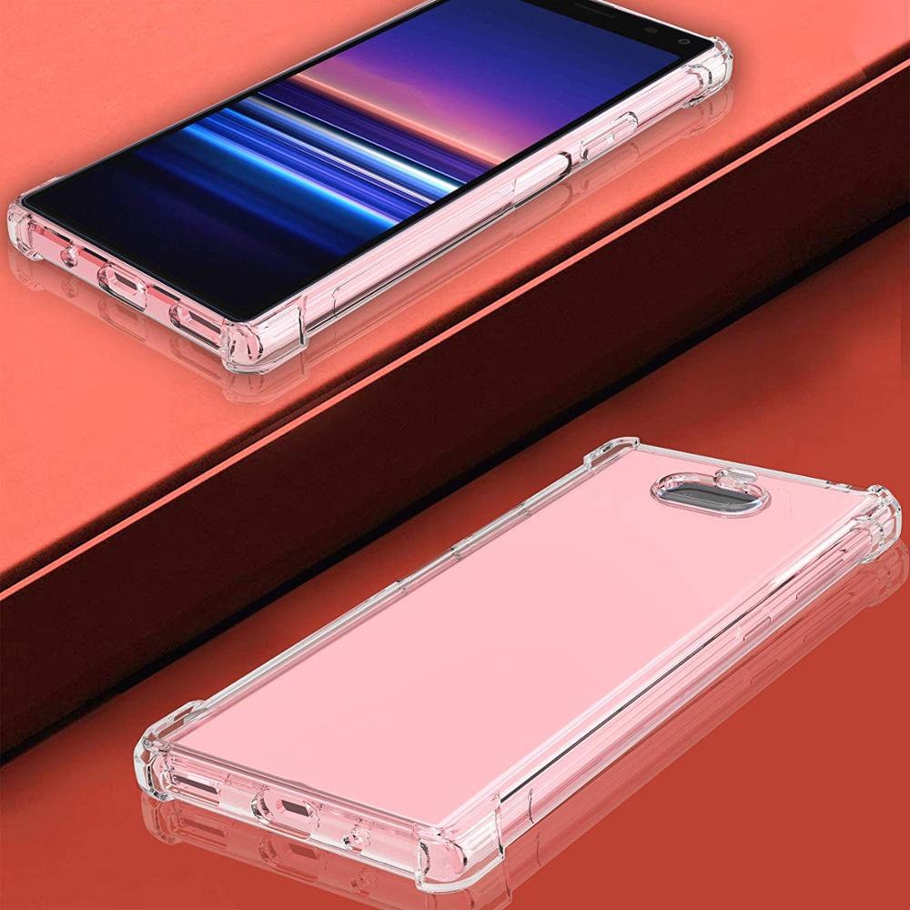 Ốp điện thoại TPU dẻo trong suốt cho SONY XPERIA 10PLUS 1 5 XZS XZ1 XZ2 XZ3 COMPACT XA1 XA2 ULTRA PLUS PREMIUM L3 L2 L1