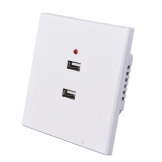 Ổ usb sạc âm tường 2 cổng 5v 2.1a