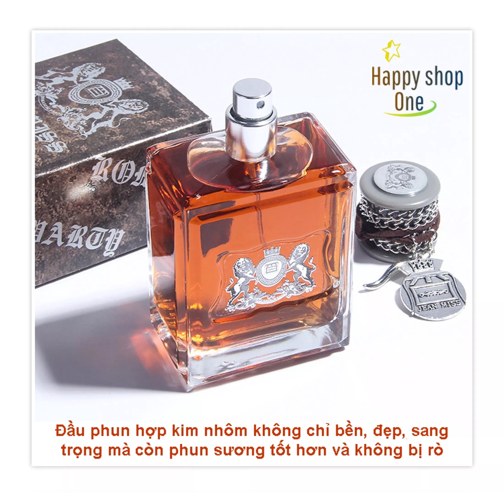 Nước Hoa Nam Chính Hãng Thơm Lâu Jeanmiss Với Mùi Hương Gỗ Nam Tính, Mạnh Mẽ, Đậm Chất Bụi, Thể Hiện Bản Lĩnh Phái Mạnh
