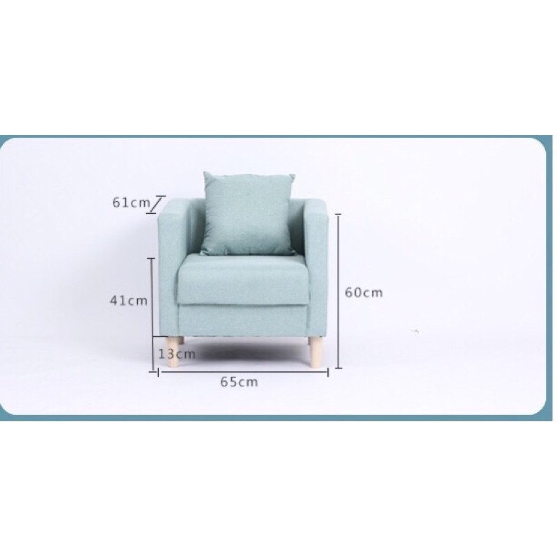 [Ảnh thật] Sofa mini giá rẻ tặng kèm gối