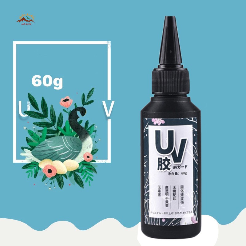 Keo Dán Resin Uv Khô Nhanh Dùng Làm Đồ Thủ Công Diy