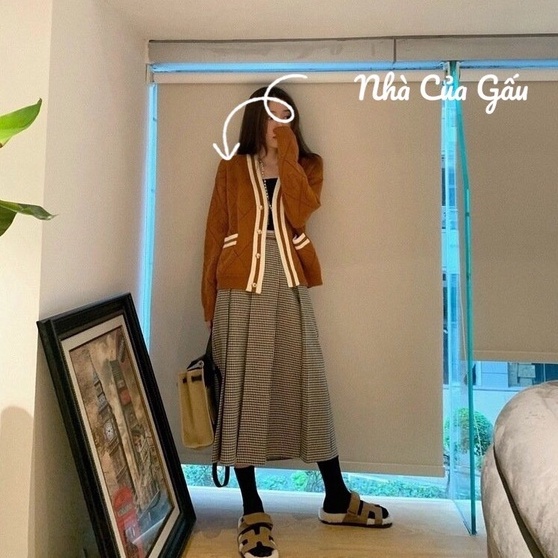 Áo khoác cardigan len dày cao cấp đẹp đỉnh