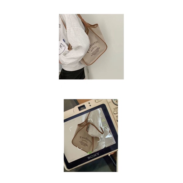 Túi Xách Nữ Vải Bạt Thời Trang Hàn