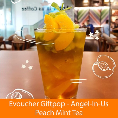 Hà Nội, Hồ Chí Minh [Evoucher] Phiếu mua hàng Angel-In-Us - Red Dragon Fruit Tea (Trà trái cây tươi vị Thanh Long)