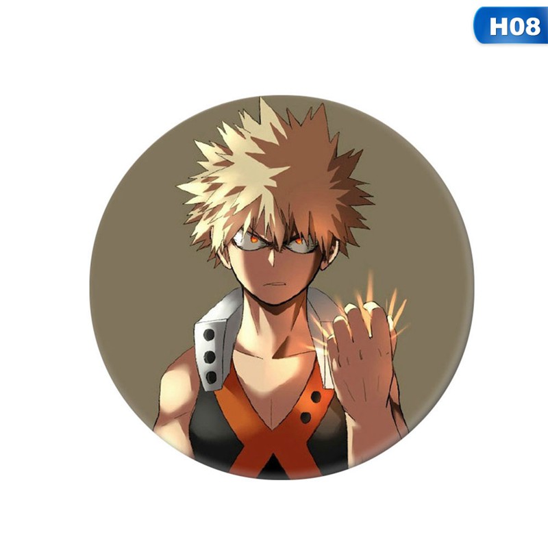 Huy hiệu in hình anime MY HERO ACADEMIA - Học viện anh hùng