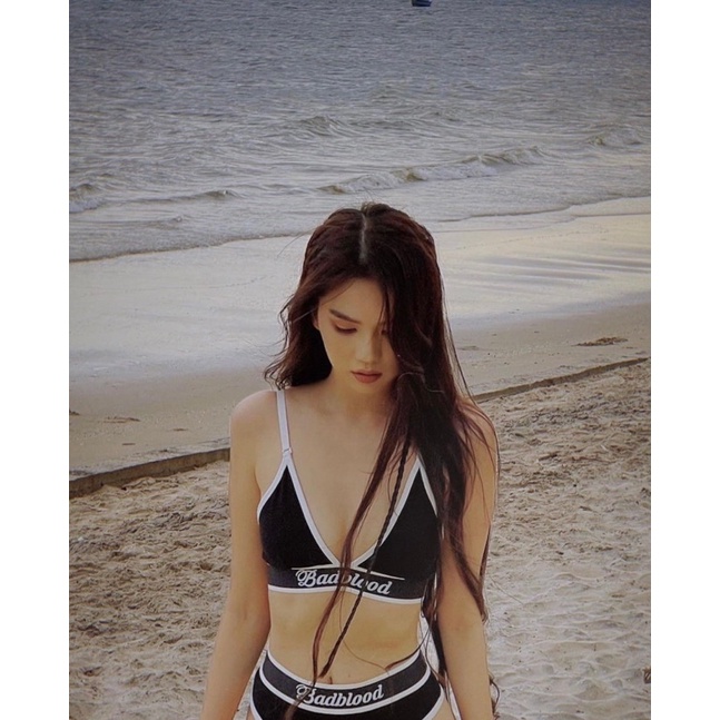 Bikini Đồ Bơi Badblood Korea Ngọc Trinh (hình thật shop chụp)