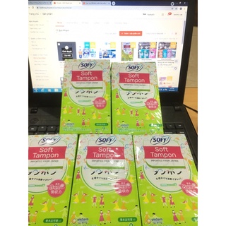 Băng vệ sinh siêu thấm Sofy Soft Tampon Super gói 9 miếng (Hàng nhập khẩu)