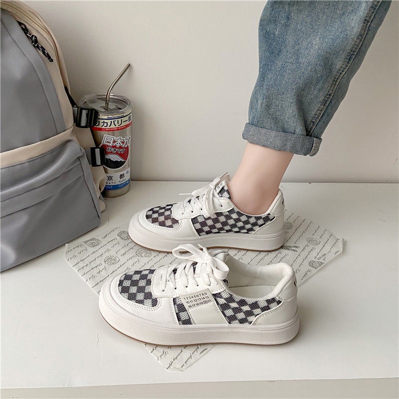 Giày Thể Thao Trắng Phối Lưới Thời Trang Xuân Hè Hàng Mới Cho Nữ 2022