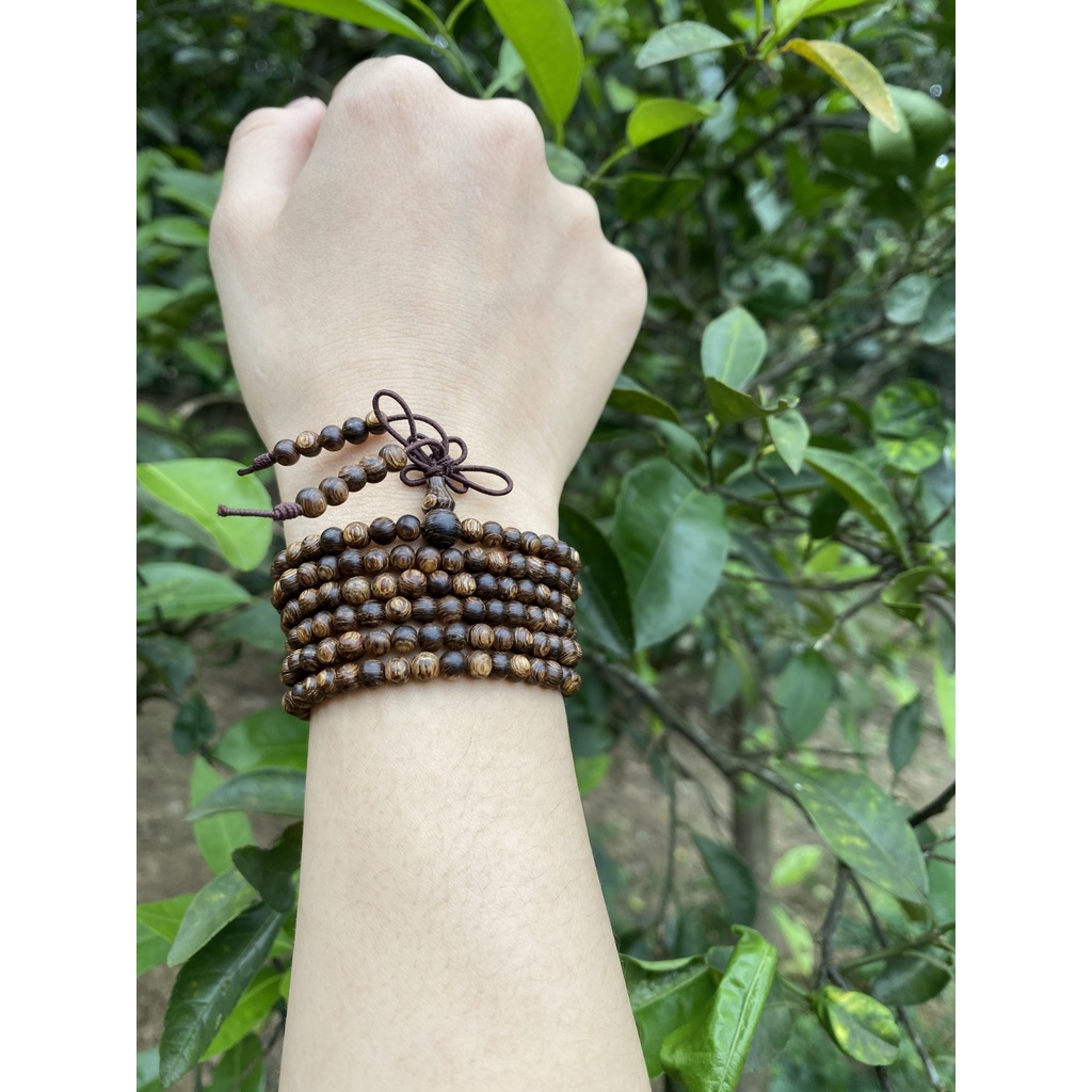 Vòng Trầm Hương 4mm 108 hạt 4mm 216 Hạt - Trầm Hương Sánh Chìm