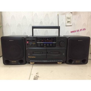 Sốc..!!!! Máy lớn Casset Radio SONY hàng Nhật có line-in gắn được điện thoại nghe nhạc ...