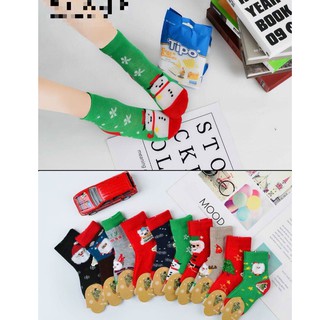 Tất Noel💖FREESHIP💖 Combo 5 đôi tất noel cho bé(ảnh thật)