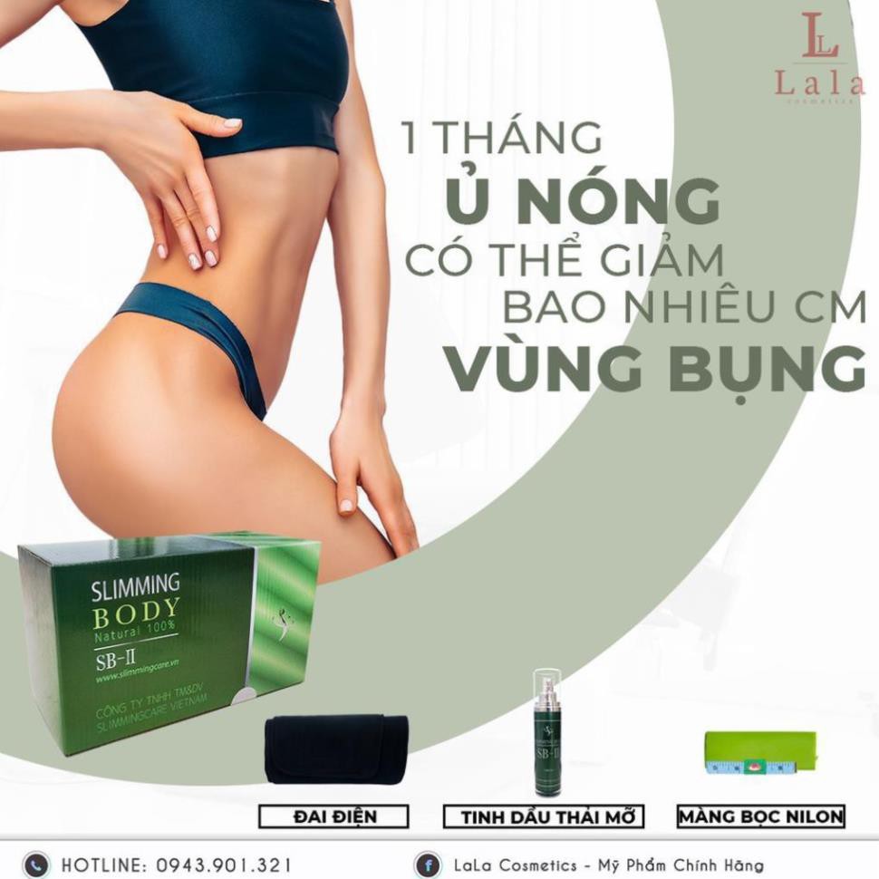 Bộ Ủ Nóng Thải Mỡ Slimming Body II  💖FREE SHIP💖 - PHIÊN BẢN CÃI TIẾN