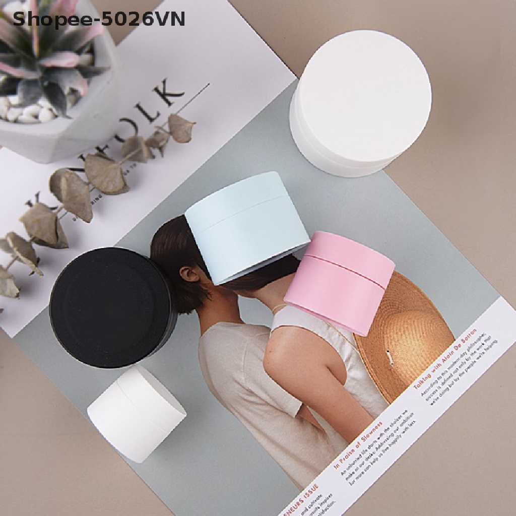 [Hàng mới về] Hộp rỗng bằng nhựa pp dùng đựng kem trang điểm