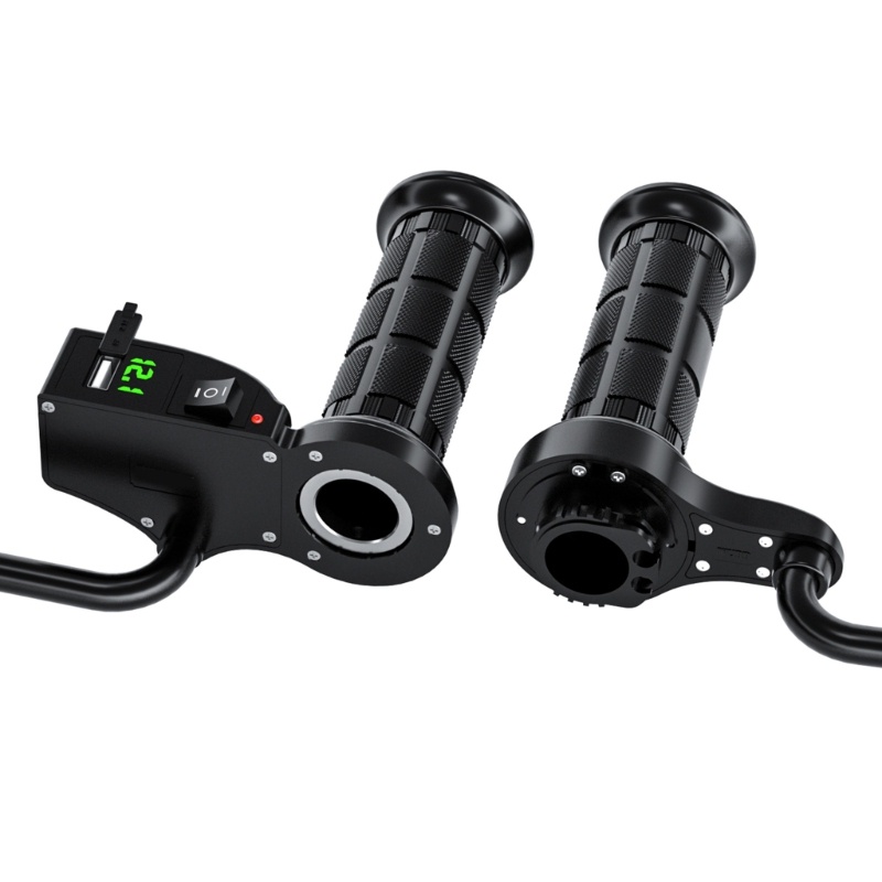 Tay Lái Xe Máy Cách Nhiệt 22mm 7 / 8 &quot;Phong Cách Cruiser