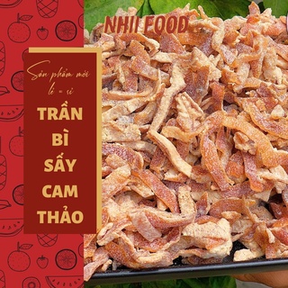 500gr Trần bì sấy cam thảo NHII FOOD thực phẩm sạch nhà làm