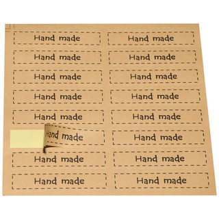 Sticker thank you tem giấy kraf dán nhãn cảm ơn decal nhãn handmade xinh xắn trang trí sổ tay đồ uồng (Bìa 16 tem)
