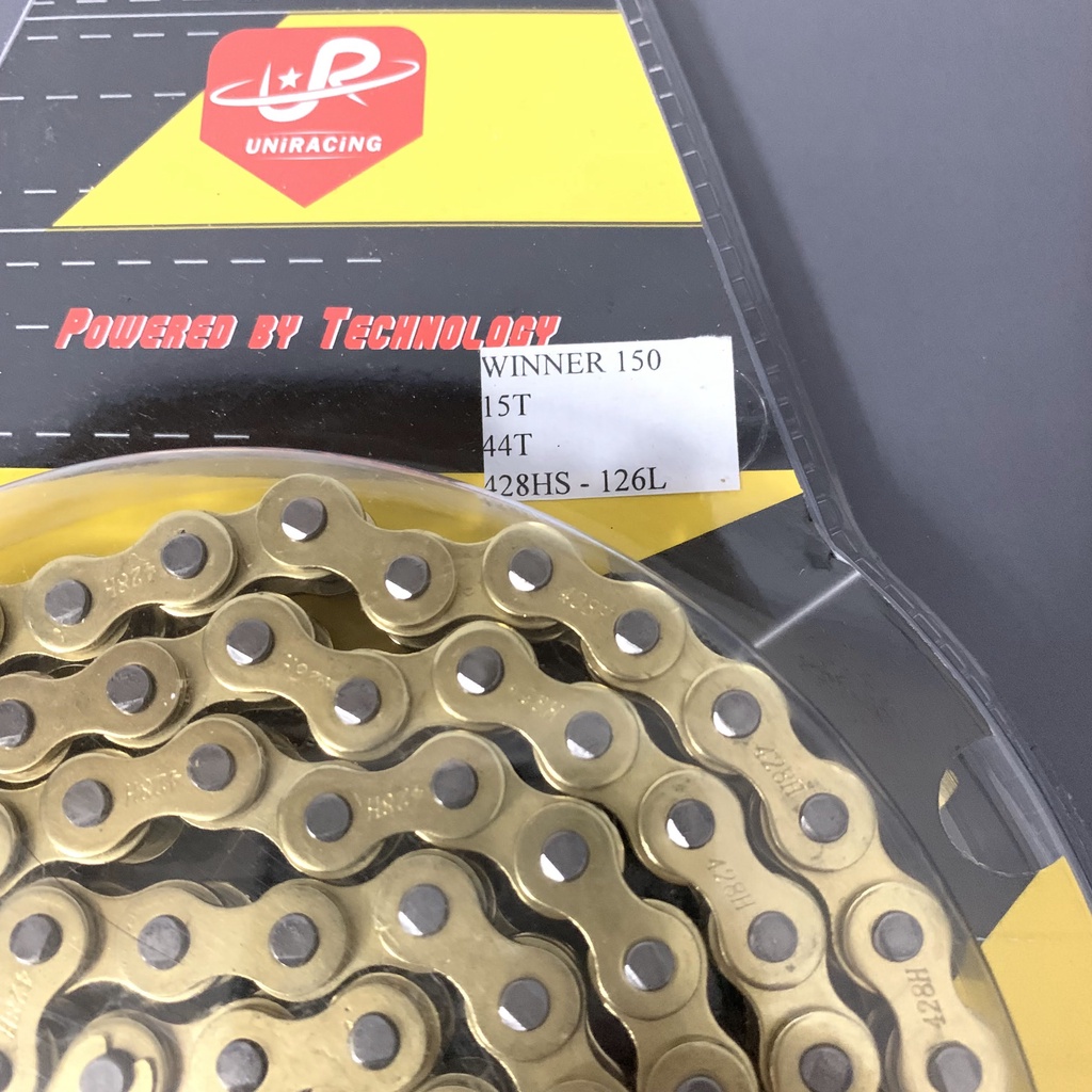 Bộ NHÔNG - SÊN - DĨA HONDA WINNER 150 - mạ vàng rất đẹp, hàng nhập malaysia - cam kết chất lượng