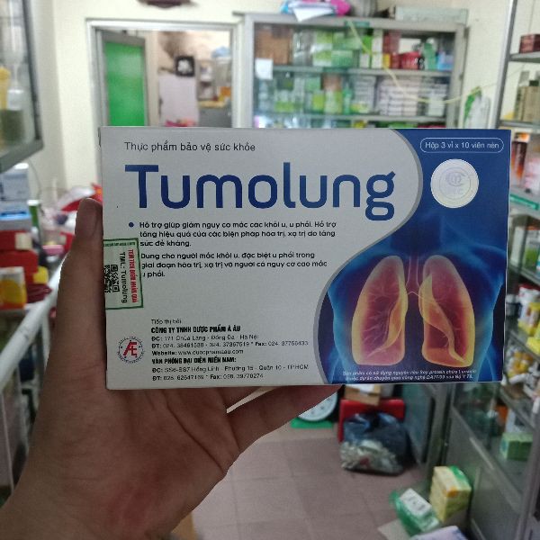 Viên Uống Tumolung - Giúp tăng cường chống oxy hóa, hỗ trợ giảm nguy cơ viêm nhiễm và hỗ trợ tăng cường sức đề kháng