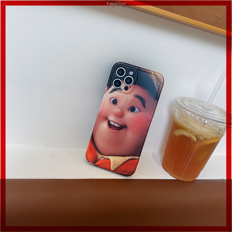 Cartoon Cute Film Up Little Fat IMD Silicone Anti-fall Phone Case Soft Case for IPhone7/8 IPhone 7Plus/8Plus IPhone X XS XR XSmax IPhone 11 11pro 11promax IPhone 12 12pro 12promax