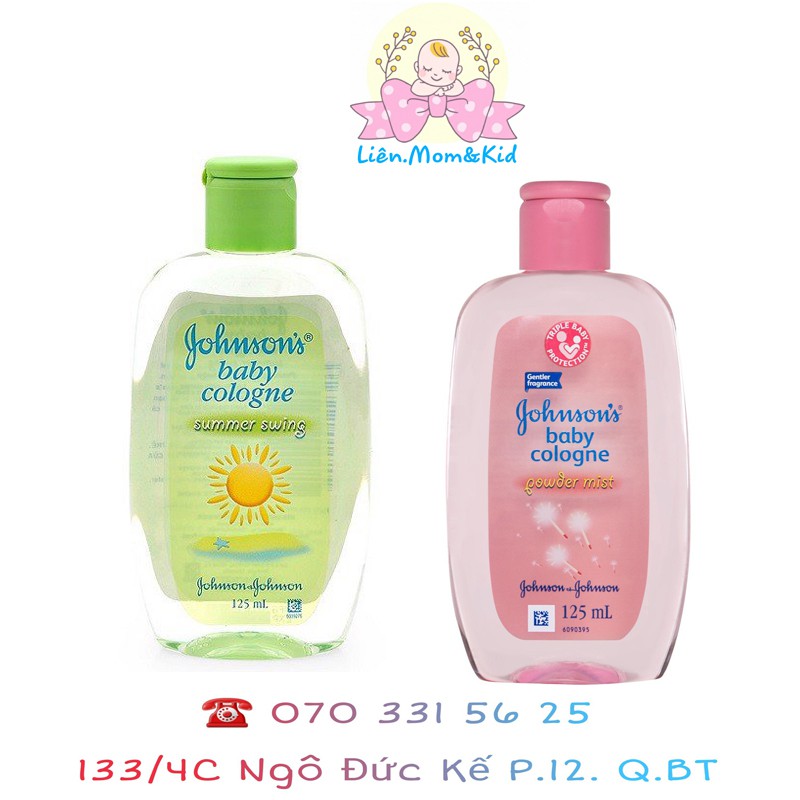 Nước Hoa Gohnson's baby 125ml