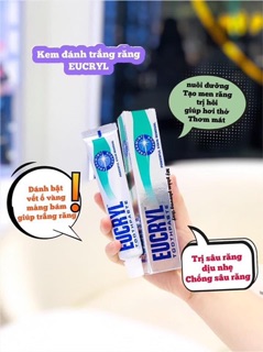 BỘ TUÝP KEM & BỘT LÀM TRẮNG RĂNG EUCRYL
