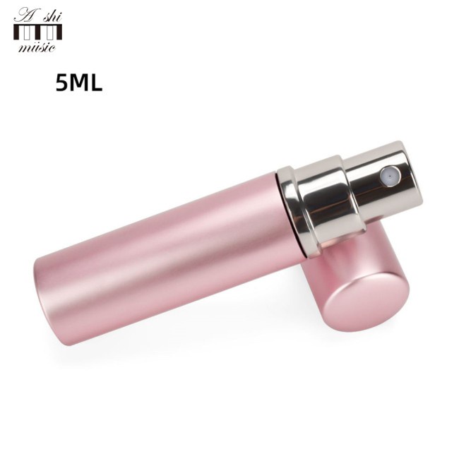 5 Pcs/set 5ml Travel Cosmetic Bottle Portable Empty Aluminum Perfume Anodized Sub-bottle