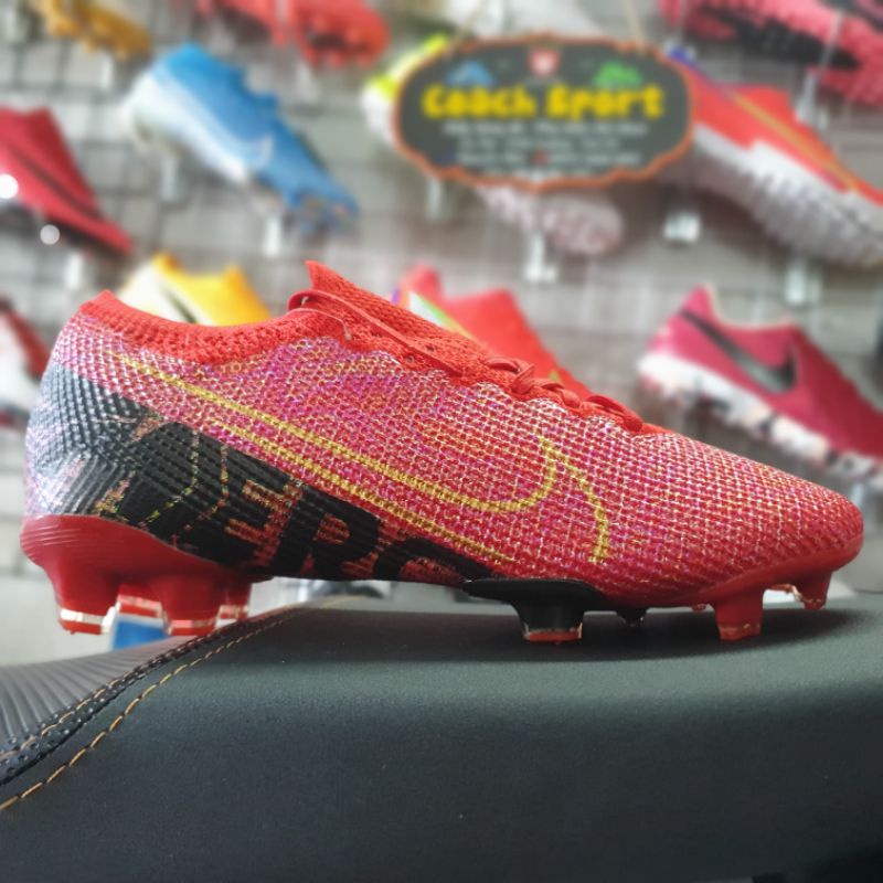 Giày bóng đá Mercurial Vapor 13 Elite FG màu đỏ