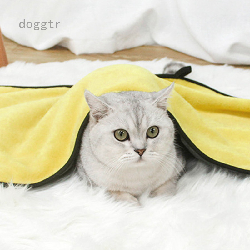 MICROFIBER Khăn Tắm Thấm Hút Tốt Cho Thú Cưng