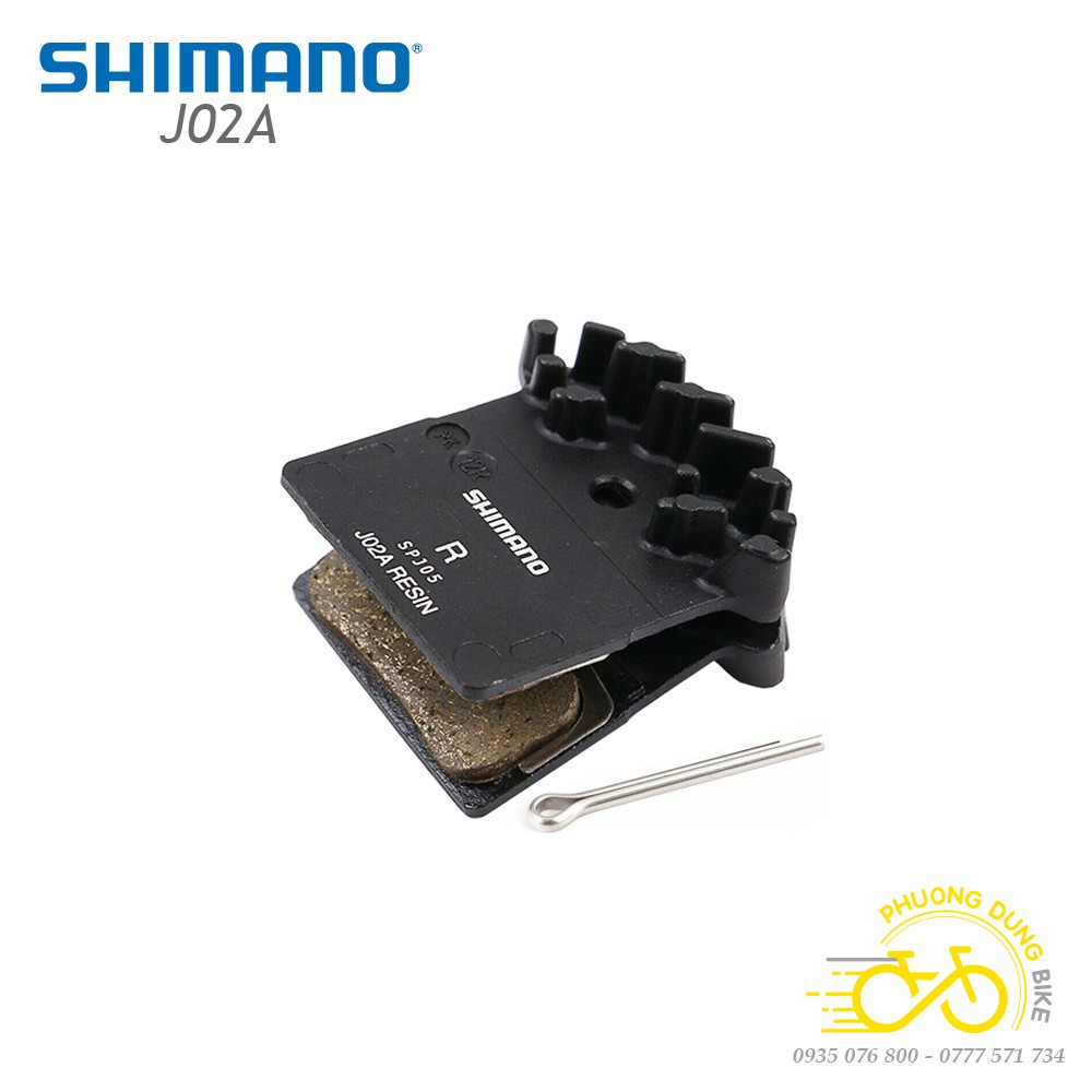 Má phanh xe đạp SHIMANO J02A tản nhiệt