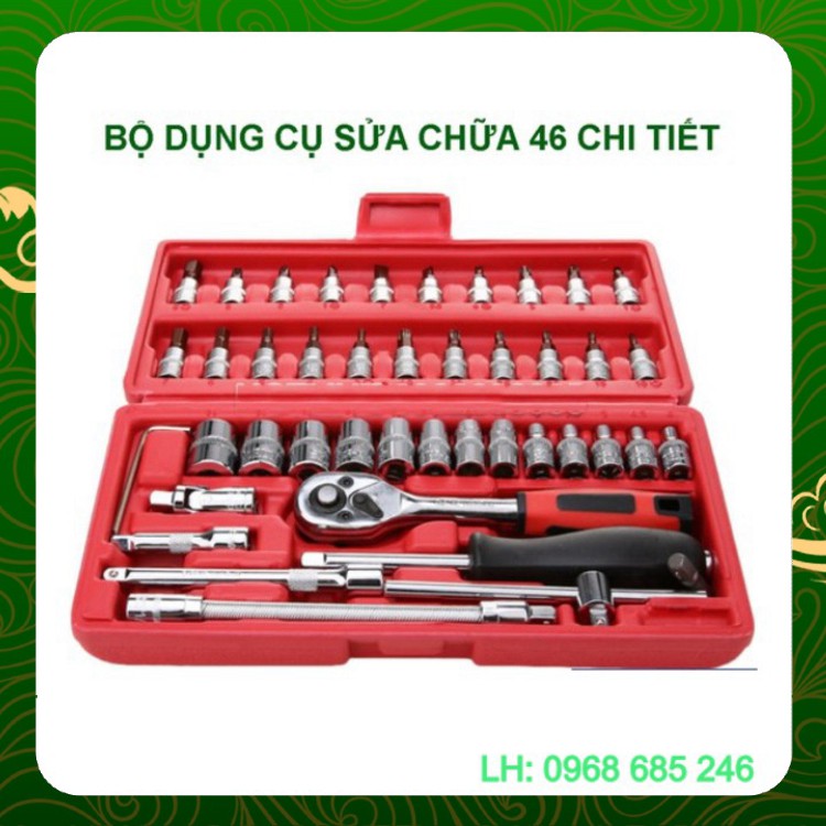 BỘ SỬA CHỮA 46 CHI TIẾT - DỤNG CỤ SỬA CHỮA 46 CHI TIẾT _ Nhật Việt official