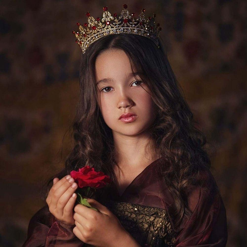 JARRED Vương Miện Cài Tóc Bằng Hợp Kim Phong Cách Hàn Quốc Thời Trang Cho Cô Dâu