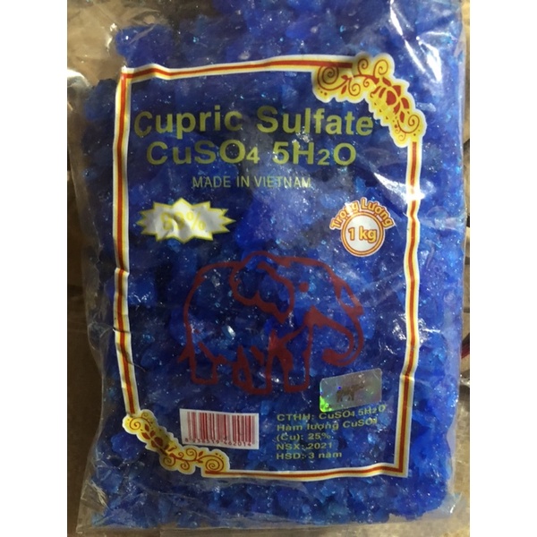 Phèn xanh, đồng sunfat, CuSO4.5H2O